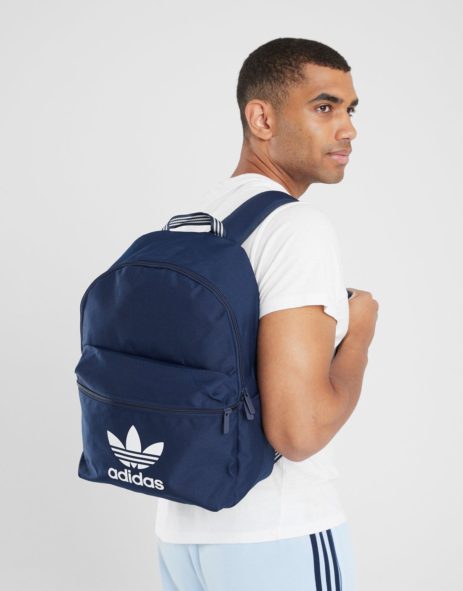 Blue adidas Adicolor Backpack | JD Sports UK