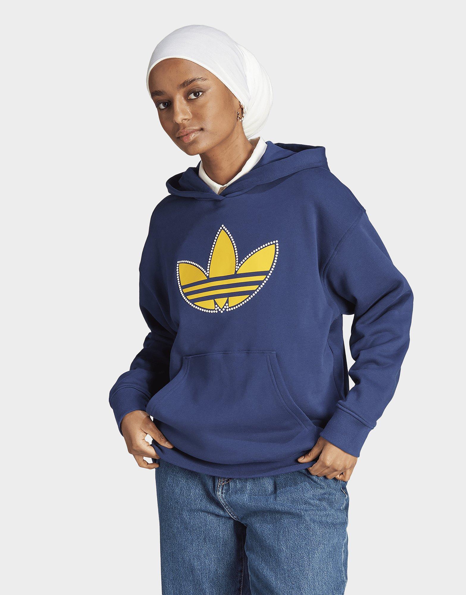 adidas Pearl Trefoil Boyfriend Hoodie