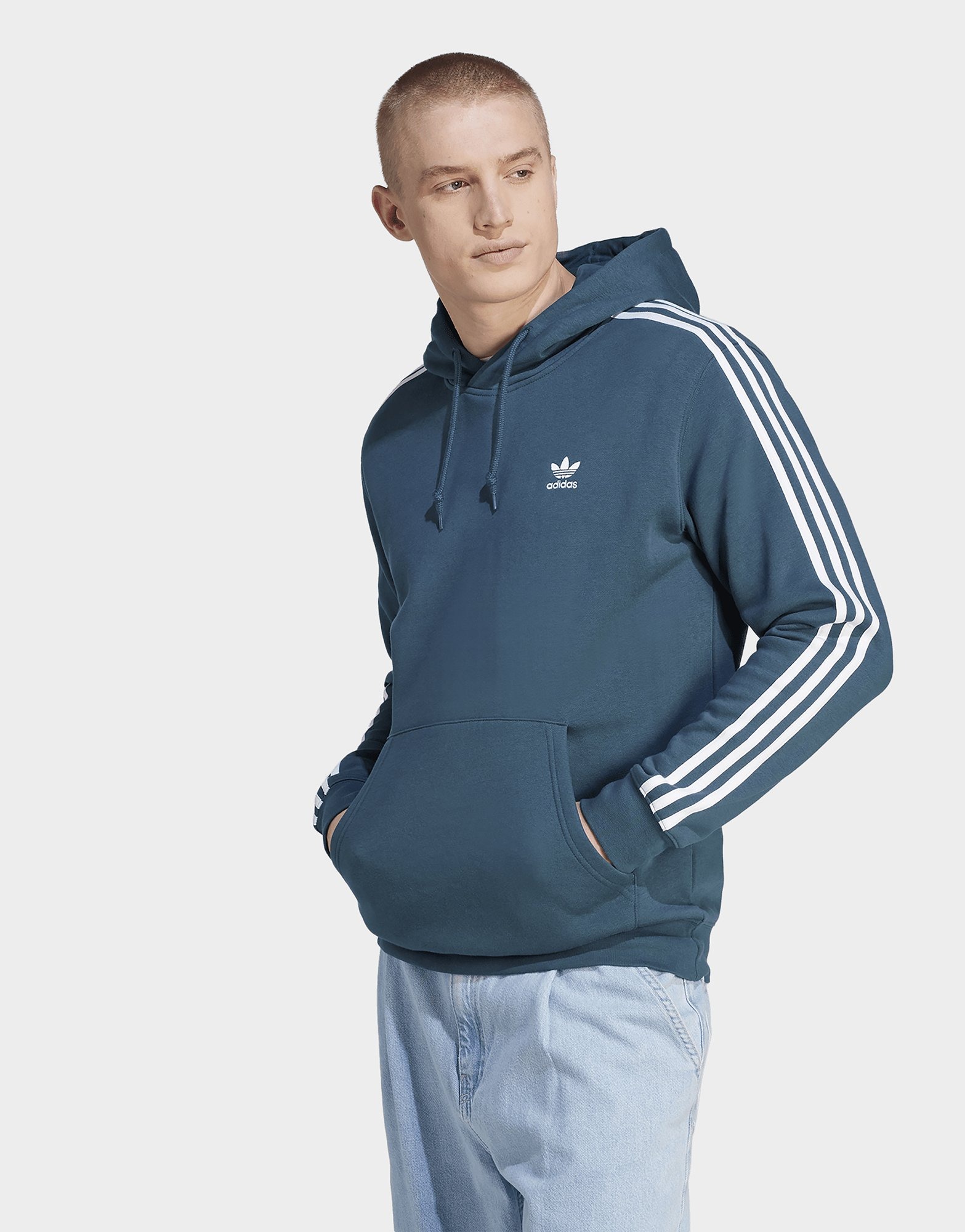 adidas Originals Sweat-shirt Ã  capuche Ã  3 bandes Adicolor Classics - JD Sports France