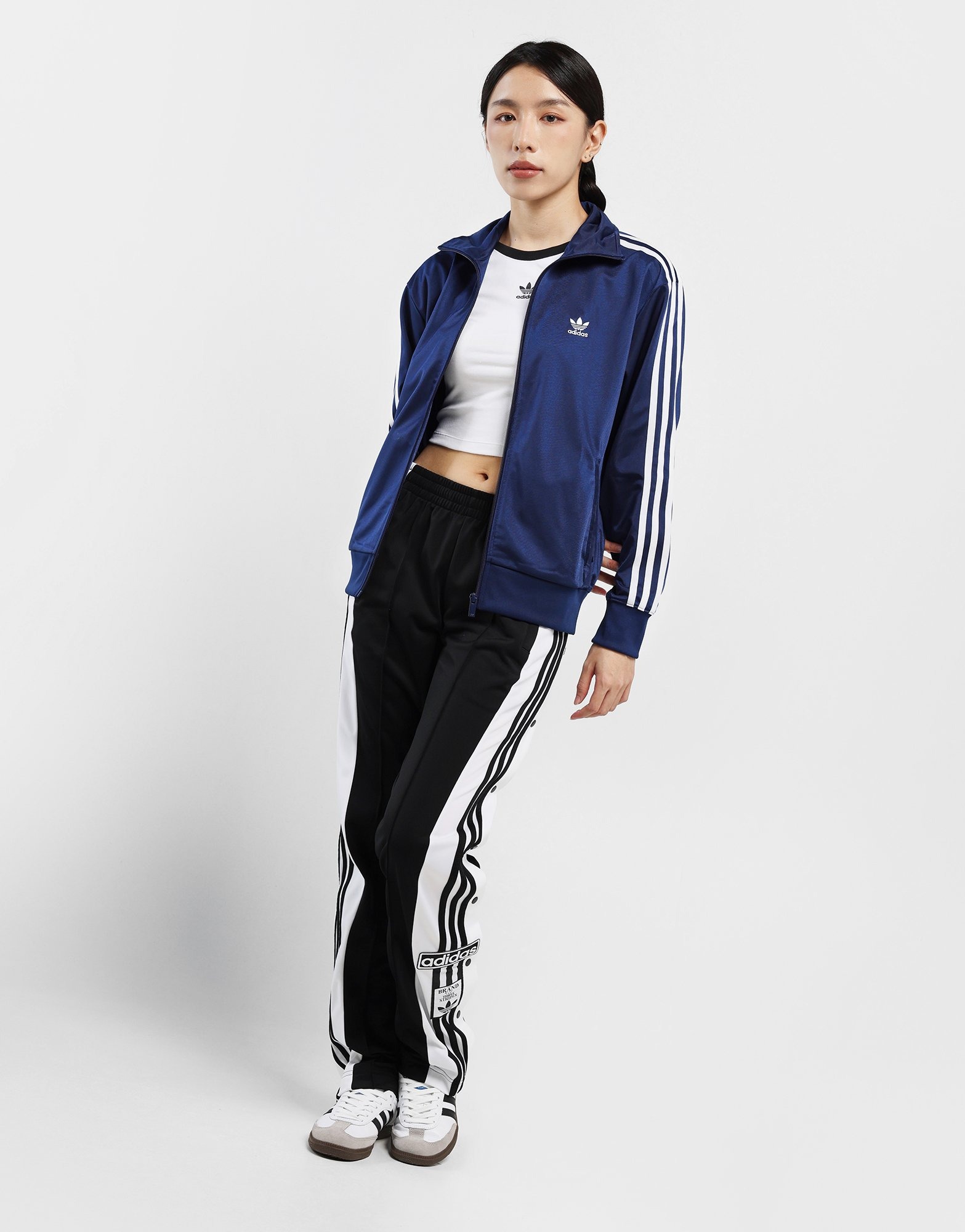 Blue adidas Adicolor Classics Loose Firebird Track Top Women's | JD ...