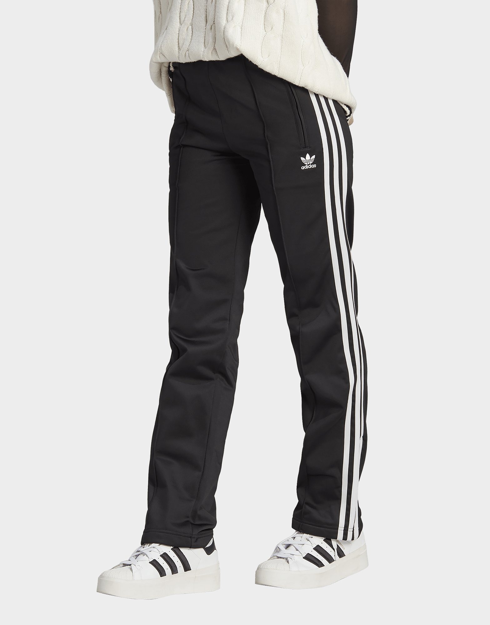 Black adidas Originals Adicolor Classics Firebird Tracksuit Bottoms