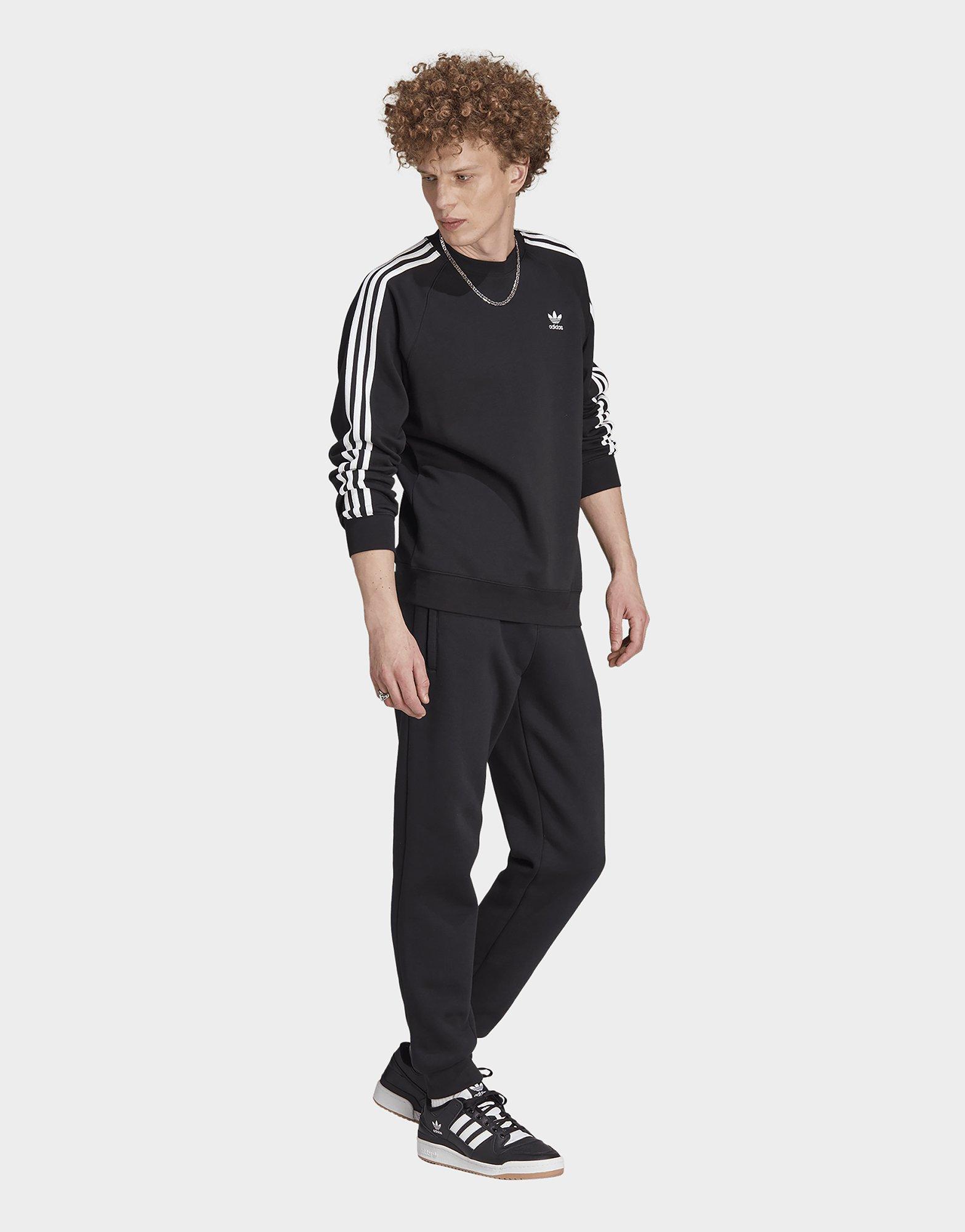 adidas Sweat-shirt ras du cou 3 bandes Adicolor Classics