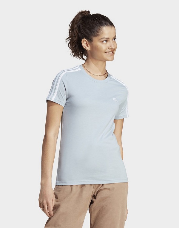 adidas T-shirt adidas Essentials 3-Stripes - Blanc