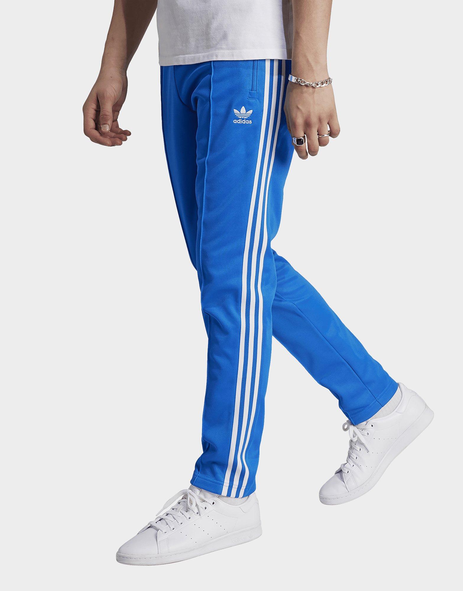 Adidas superstar track outlet pants blue