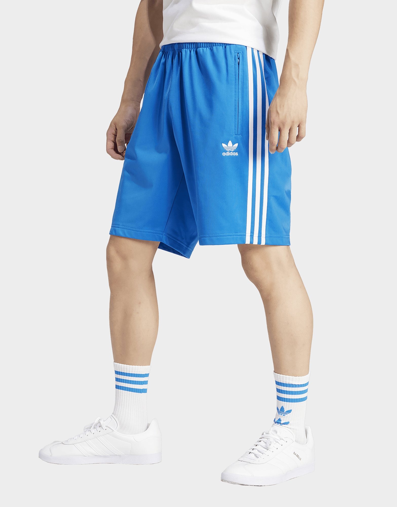 Blue adidas Adicolor Firebird Shorts | JD Sports UK