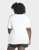 adidas Originals Camiseta Baby 3 bandas (Tallas grandes)