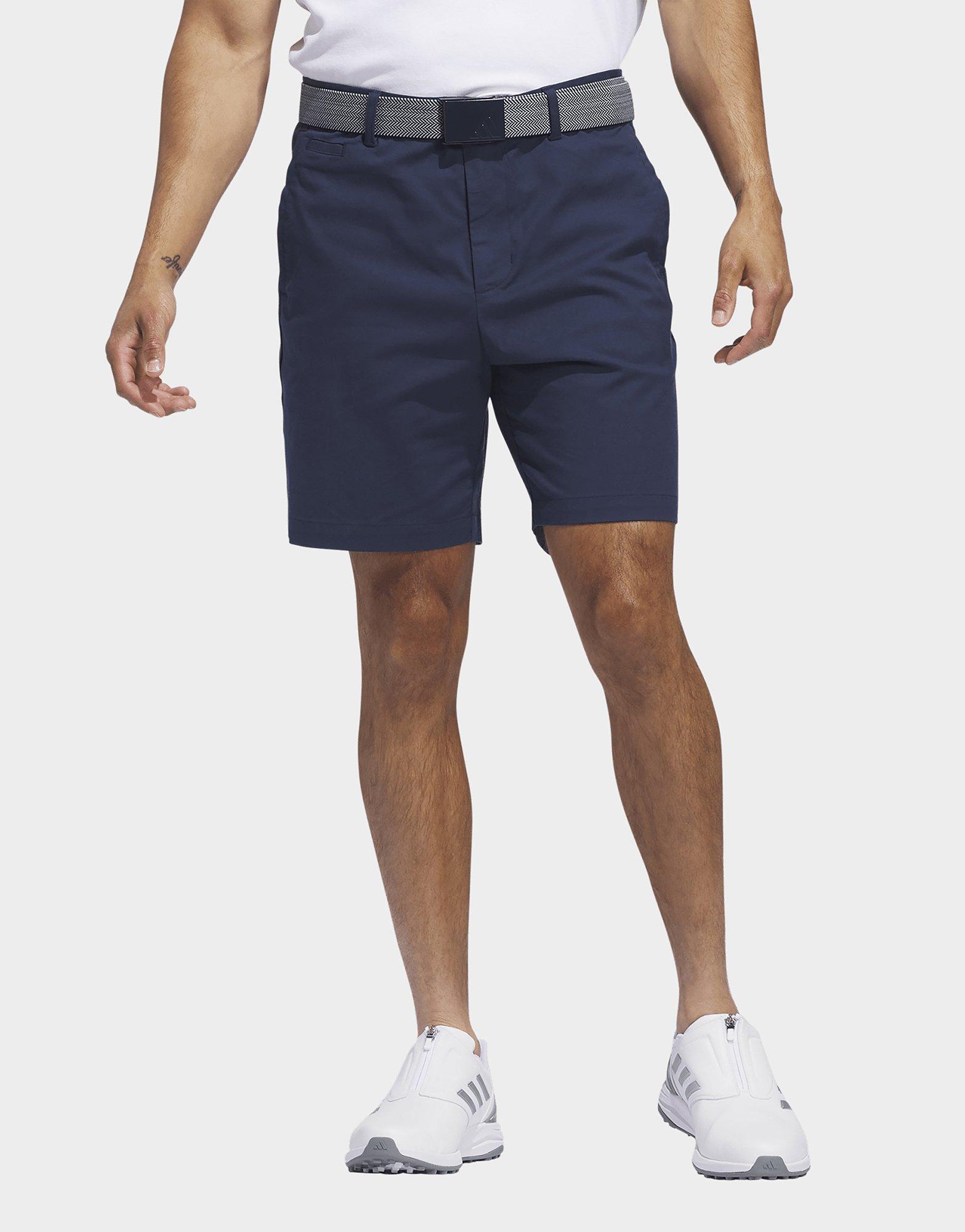 Adidas blue golf shorts online