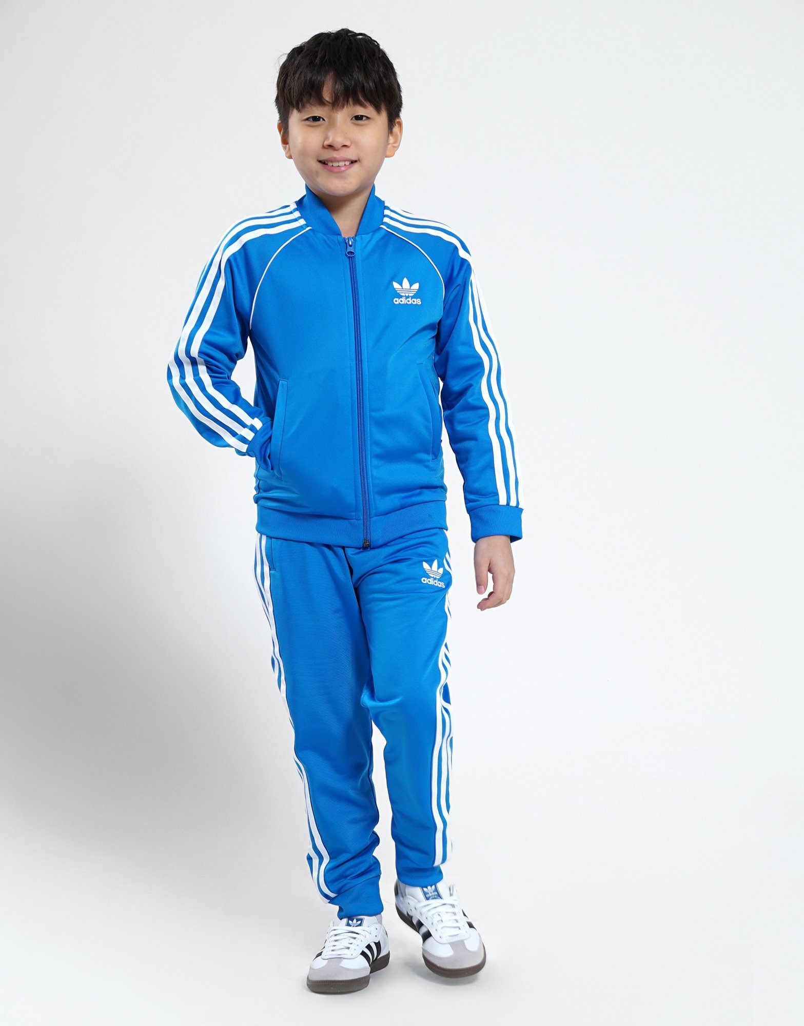 Blue adidas Originals Adicolor SST Tracksuit Bottoms JD Sports UK