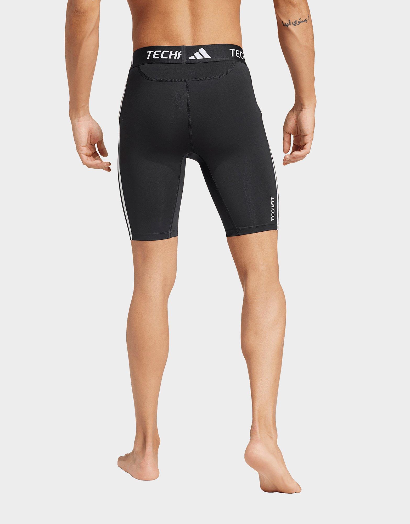 adidas Collant court TECHFIT à 3 bandes dédié à l’entraînement à la compression
