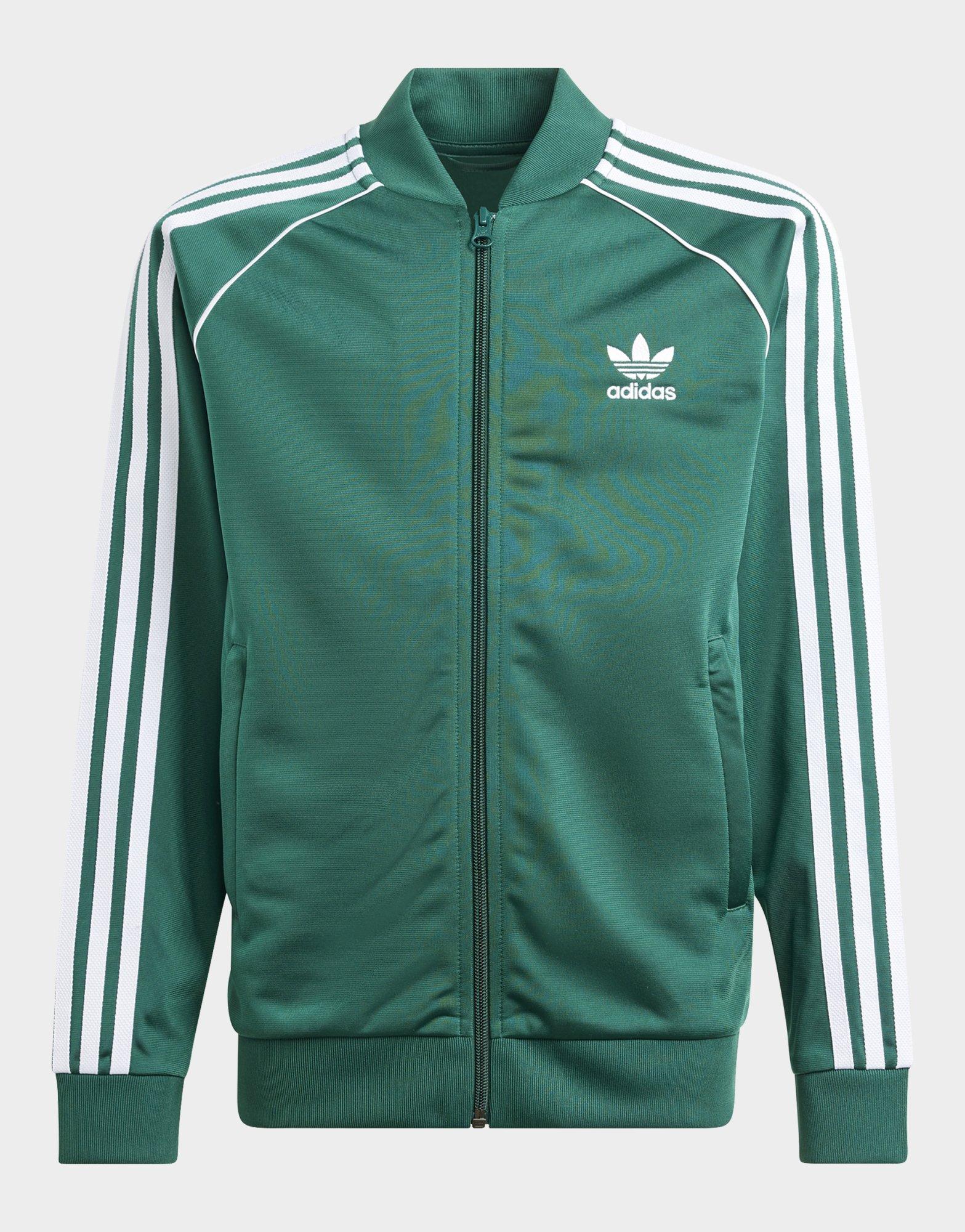 Green adidas Adicolor SST Track Jacket JD Sports UK