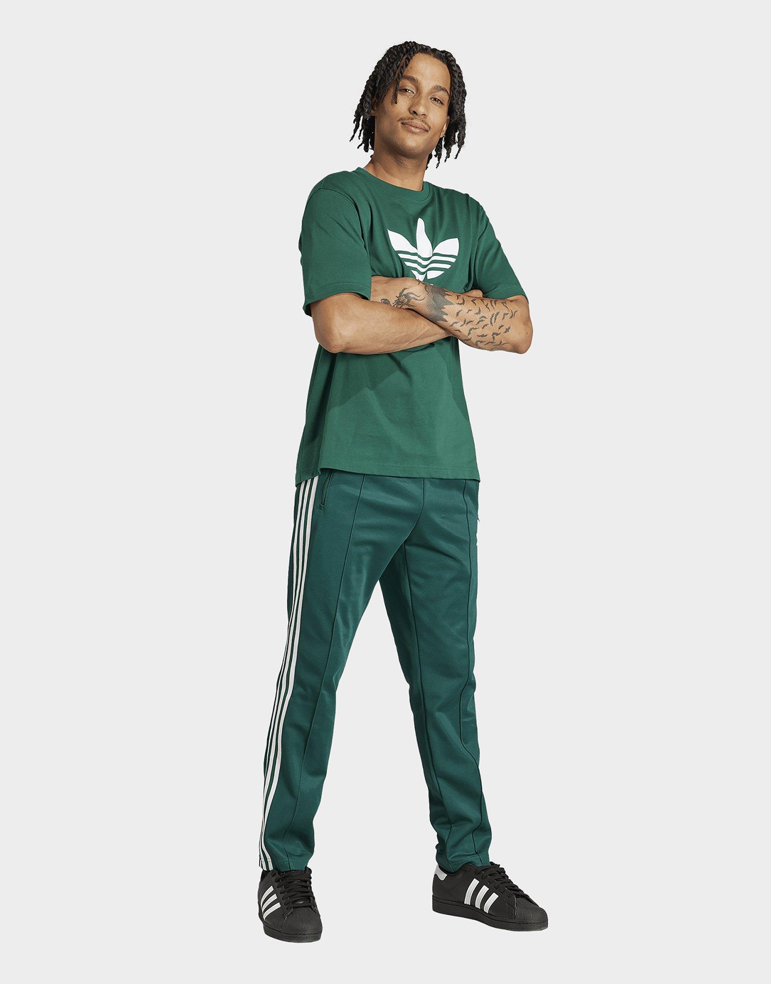 Adidas beckenbauer skinny joggers clearance