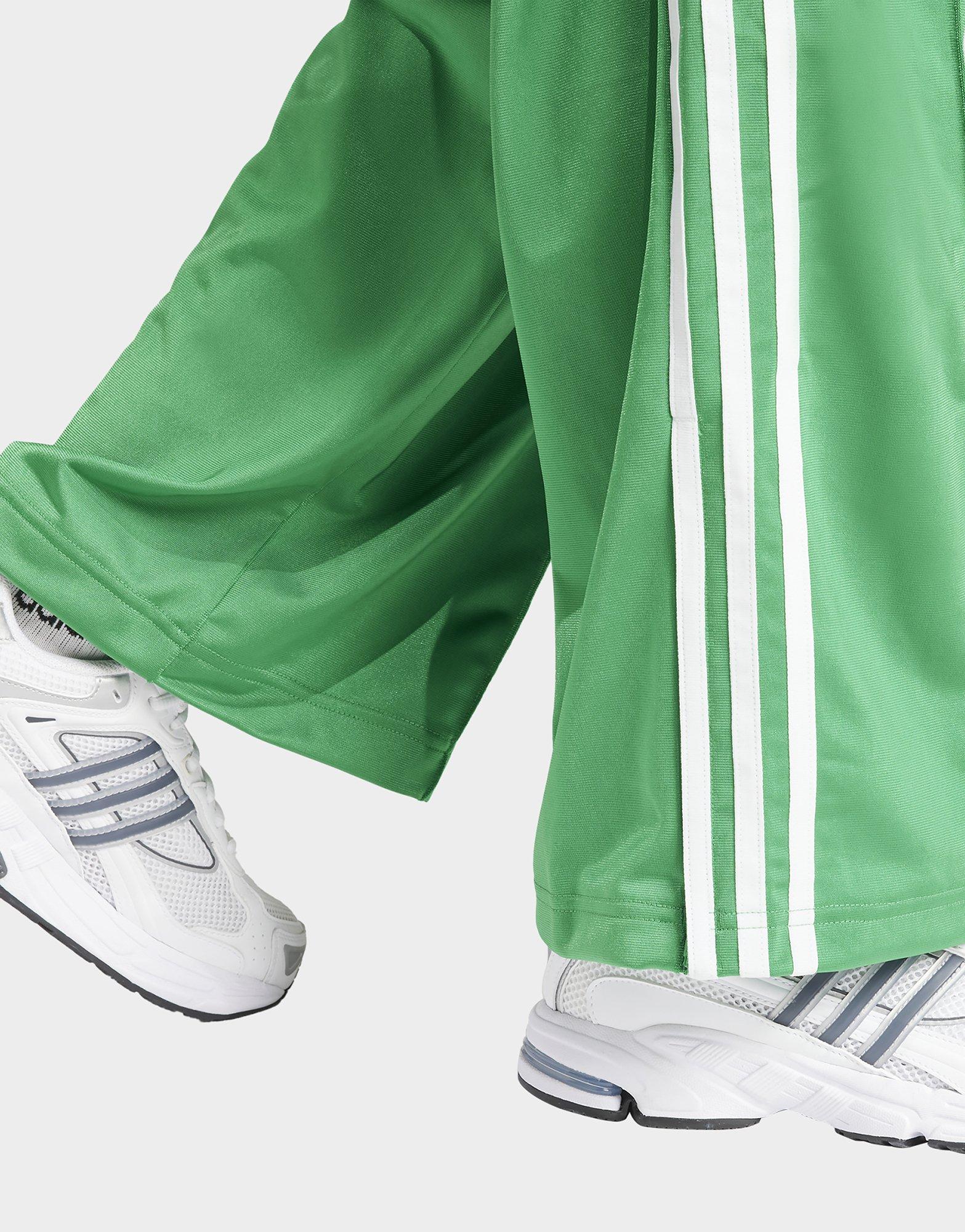 adidas Originals firebird track pants in green