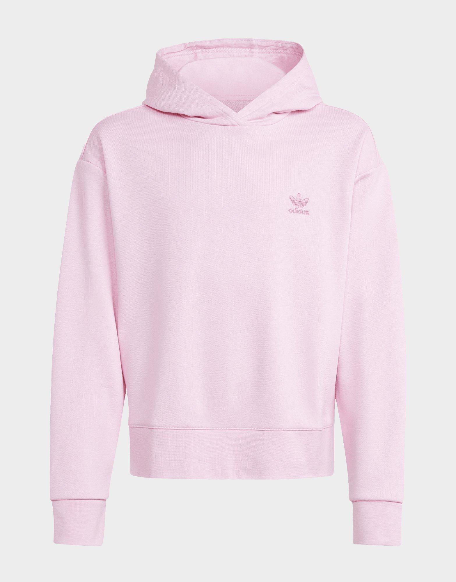 Pink adidas shop originals hoodie