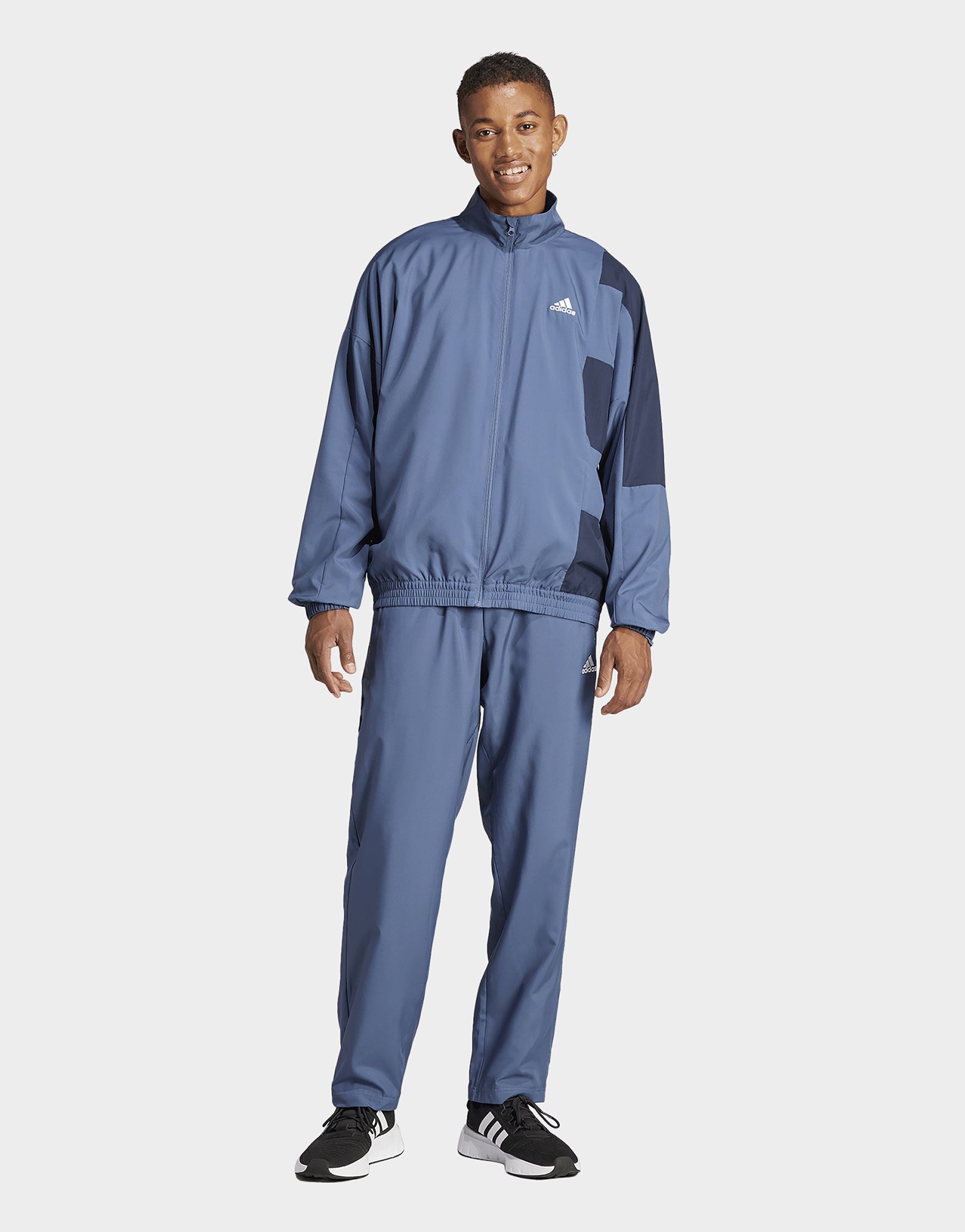 Blue adidas Sportswear Colorblock Track Suit | JD Sports UK