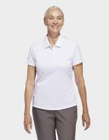 adidas Women's Solid Performance Short Sleeve Polo Shirt