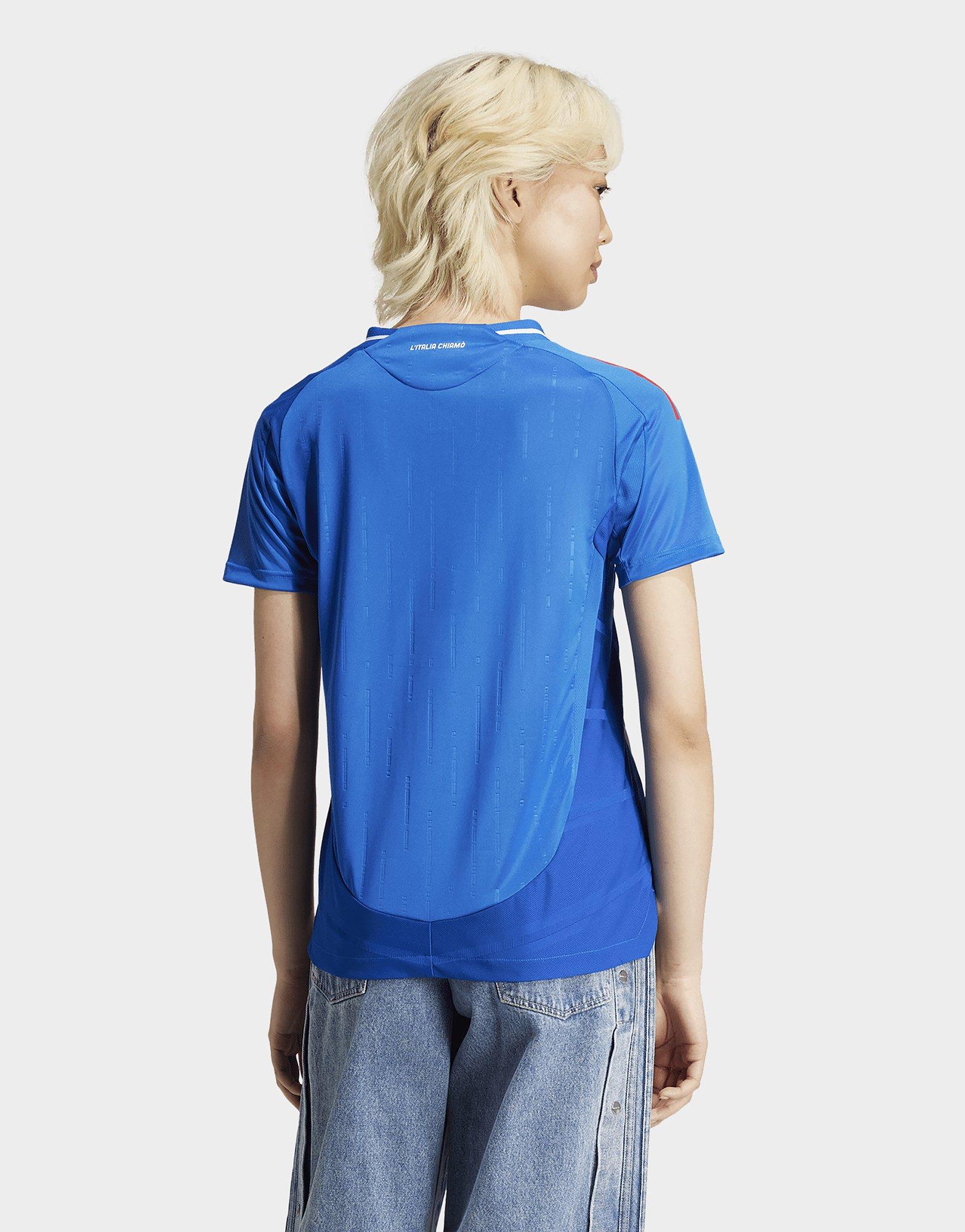 adidas Italië Vrouwen Team 2024 Authentiek Thuisshirt