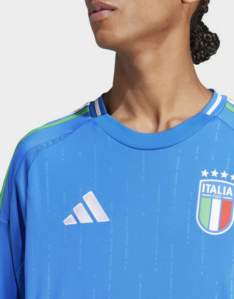 adidas Italy 24 Long Sleeve Home Jersey