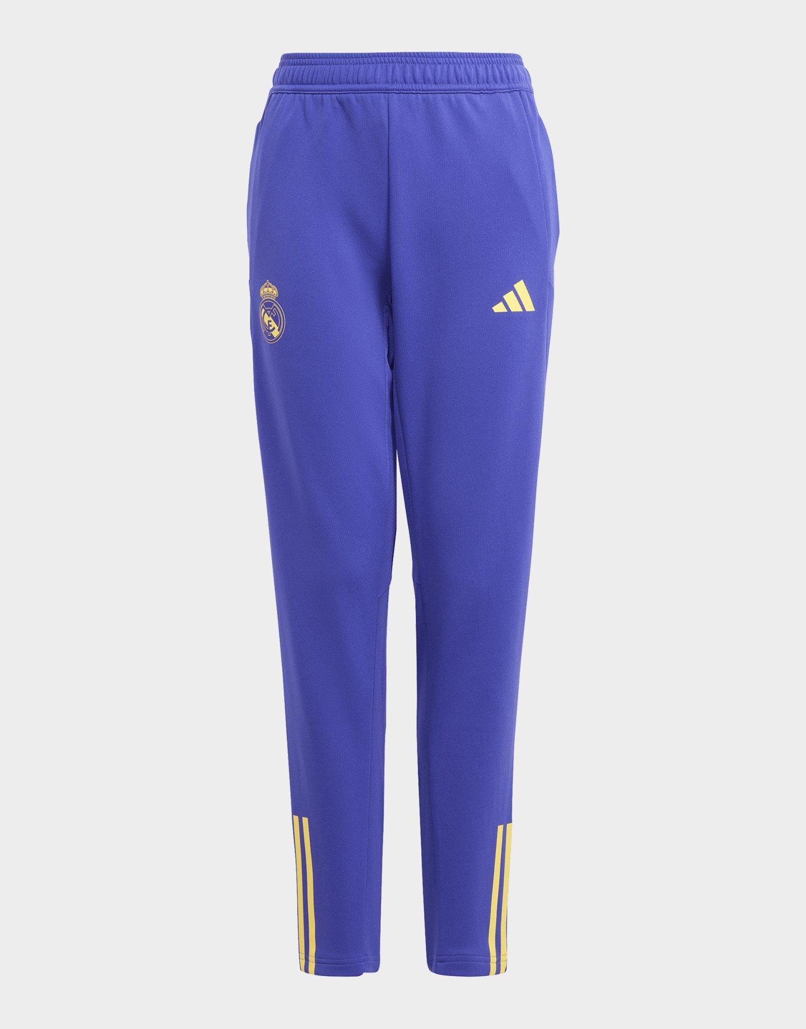 Purple and best sale white adidas pants