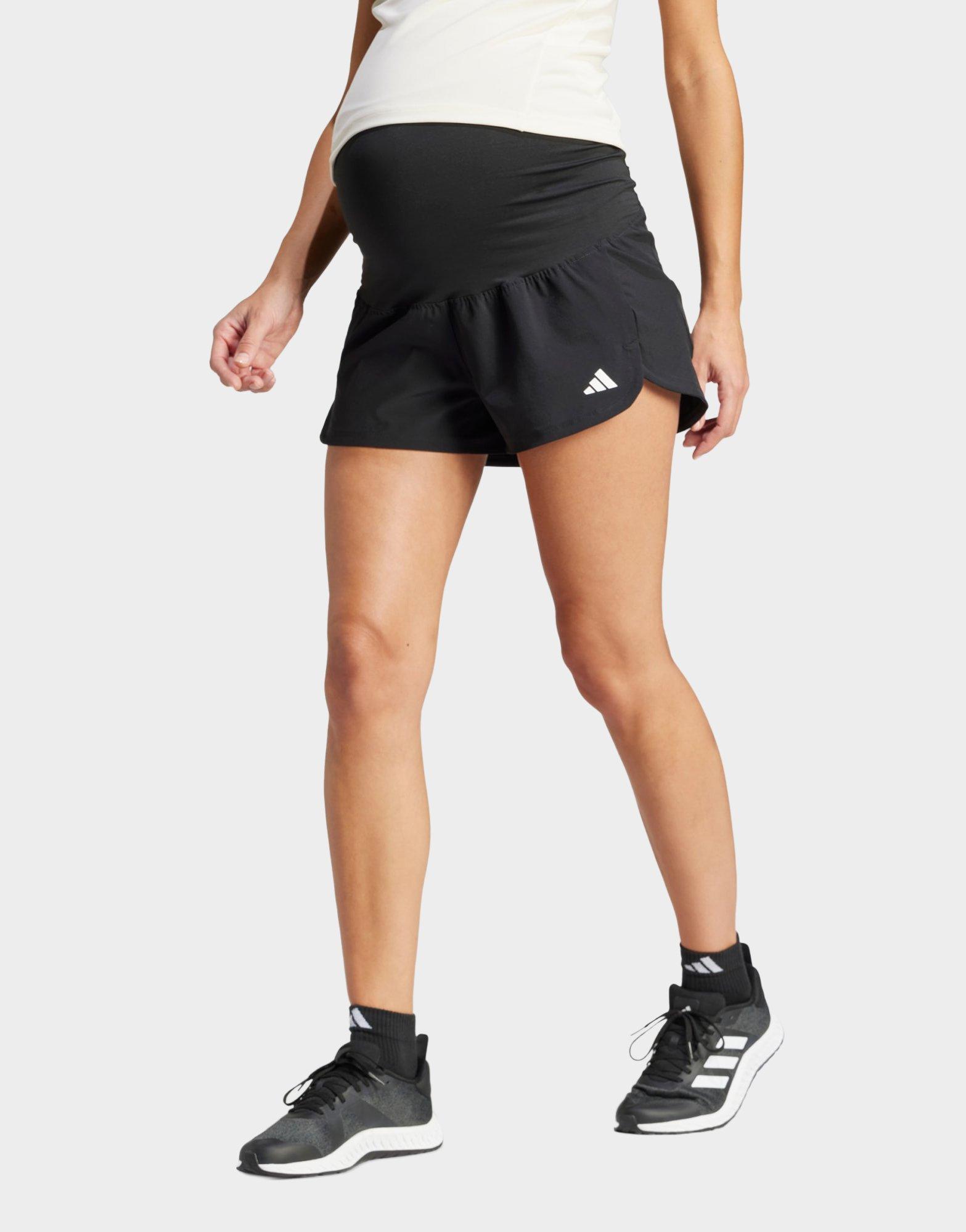 adidas Pacer Woven Stretch Training Maternity Shorts