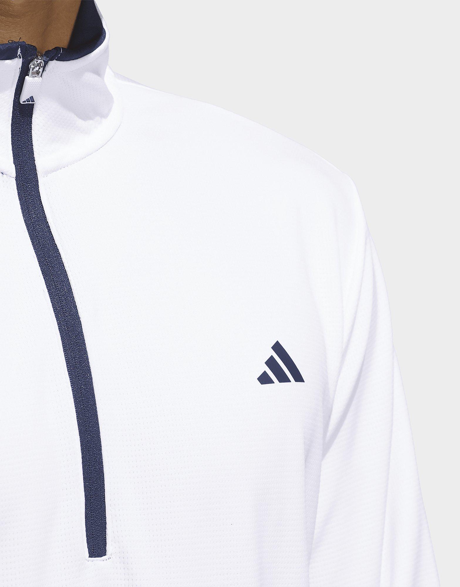 adidas Lichtgewicht Top met Halflange Rits