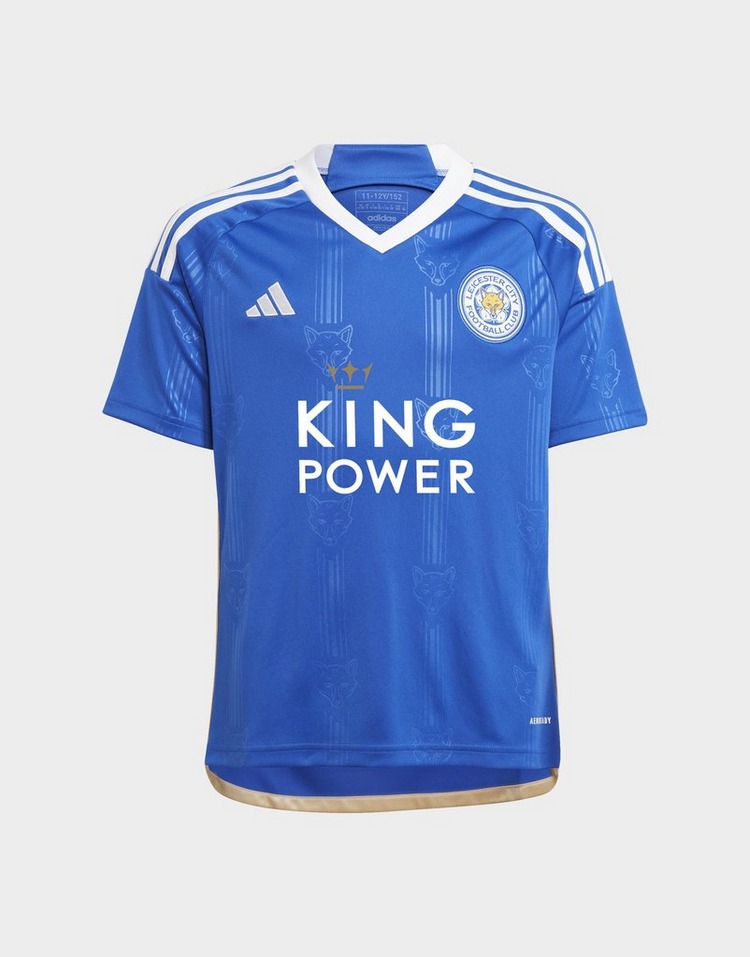 adidas Leicester City FC 23/24 Home Jersey Kids