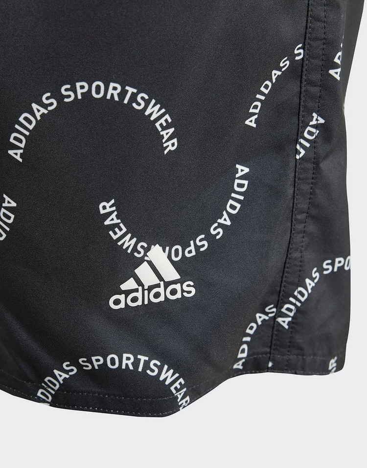 adidas Sportswear Wave Print CLX Swim Shorts Kids