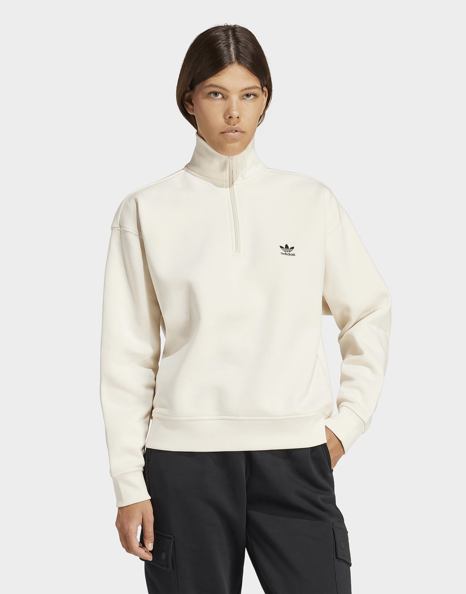 adidas Originals Sweatshirt 1/2 zip Essentials JD Sports France