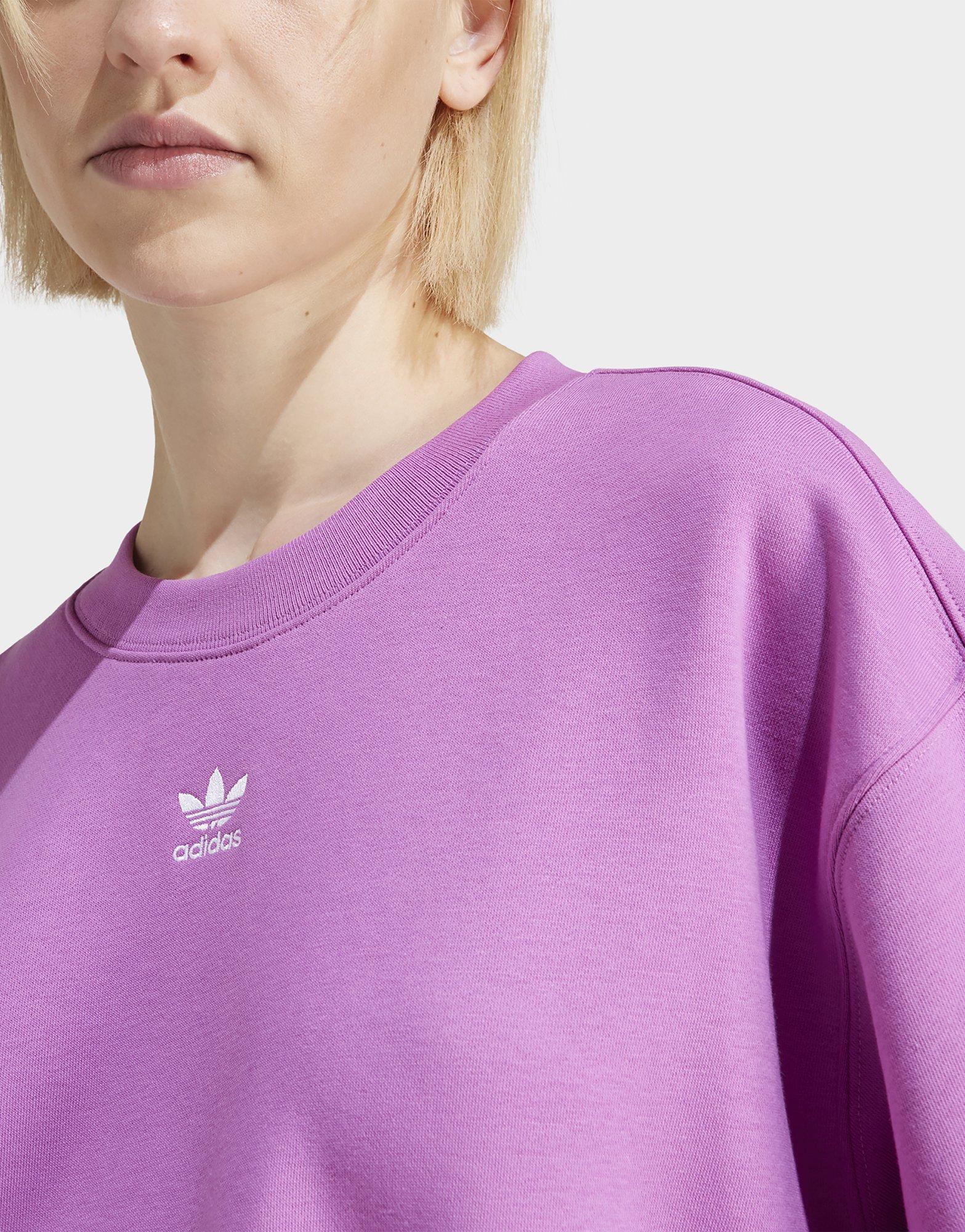 Adidas crew sweater rosa sales