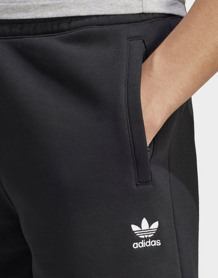 Black adidas Trefoil Essentials Shorts | JD Sports UK