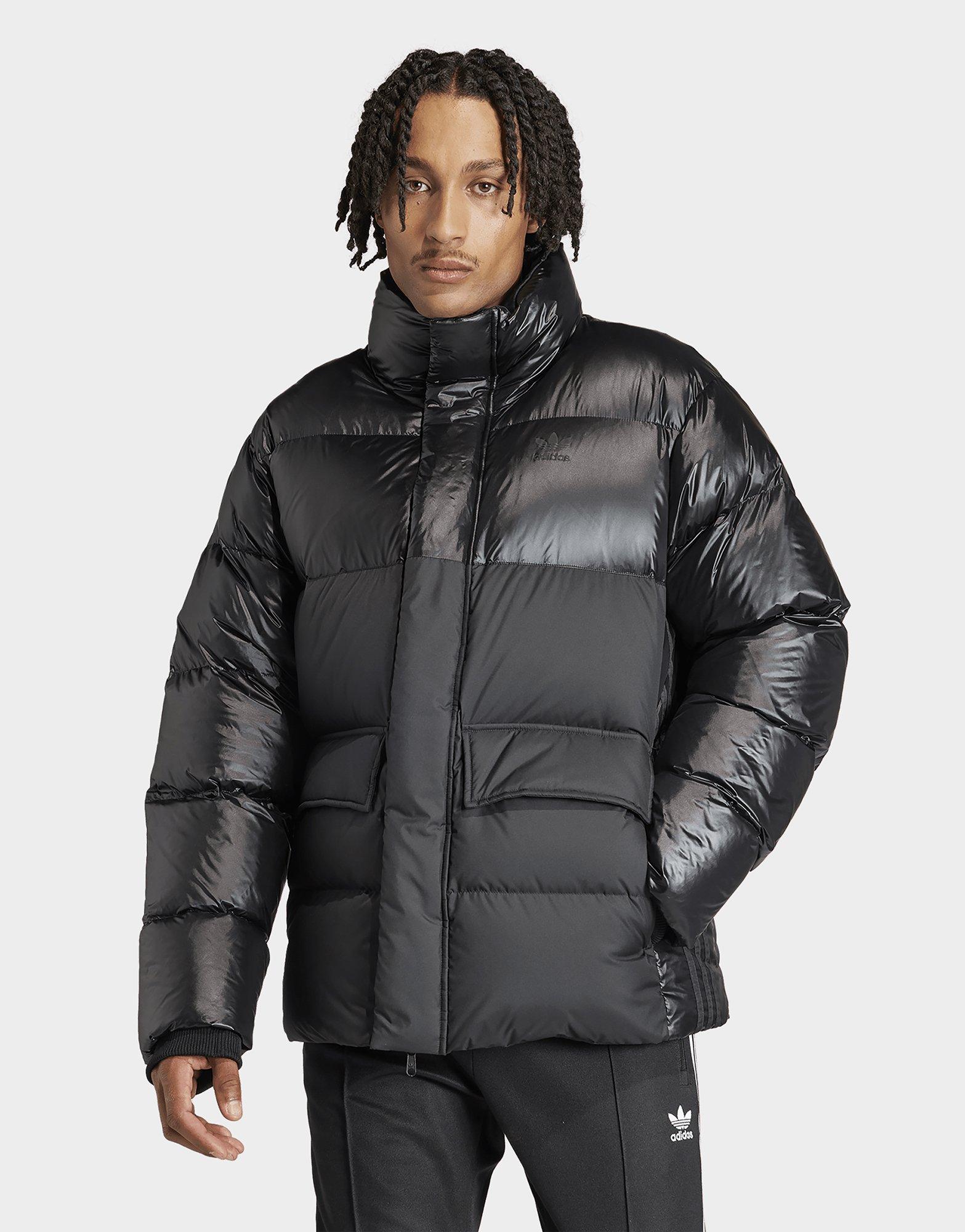 Black adidas Midweight Down Puffer Jacket | JD Sports UK