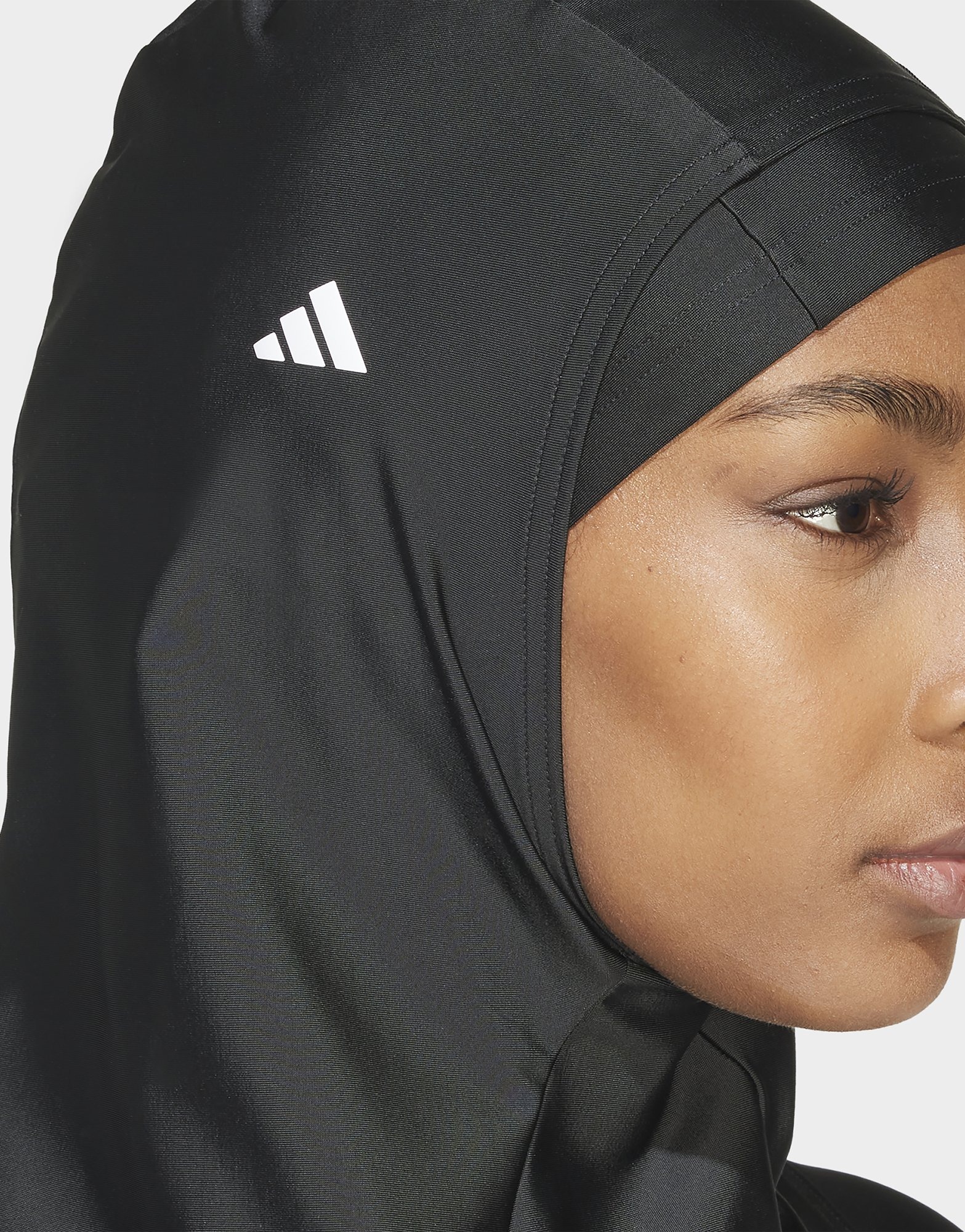 Black adidas 3-Stripes Swim Hijab | JD Sports UK