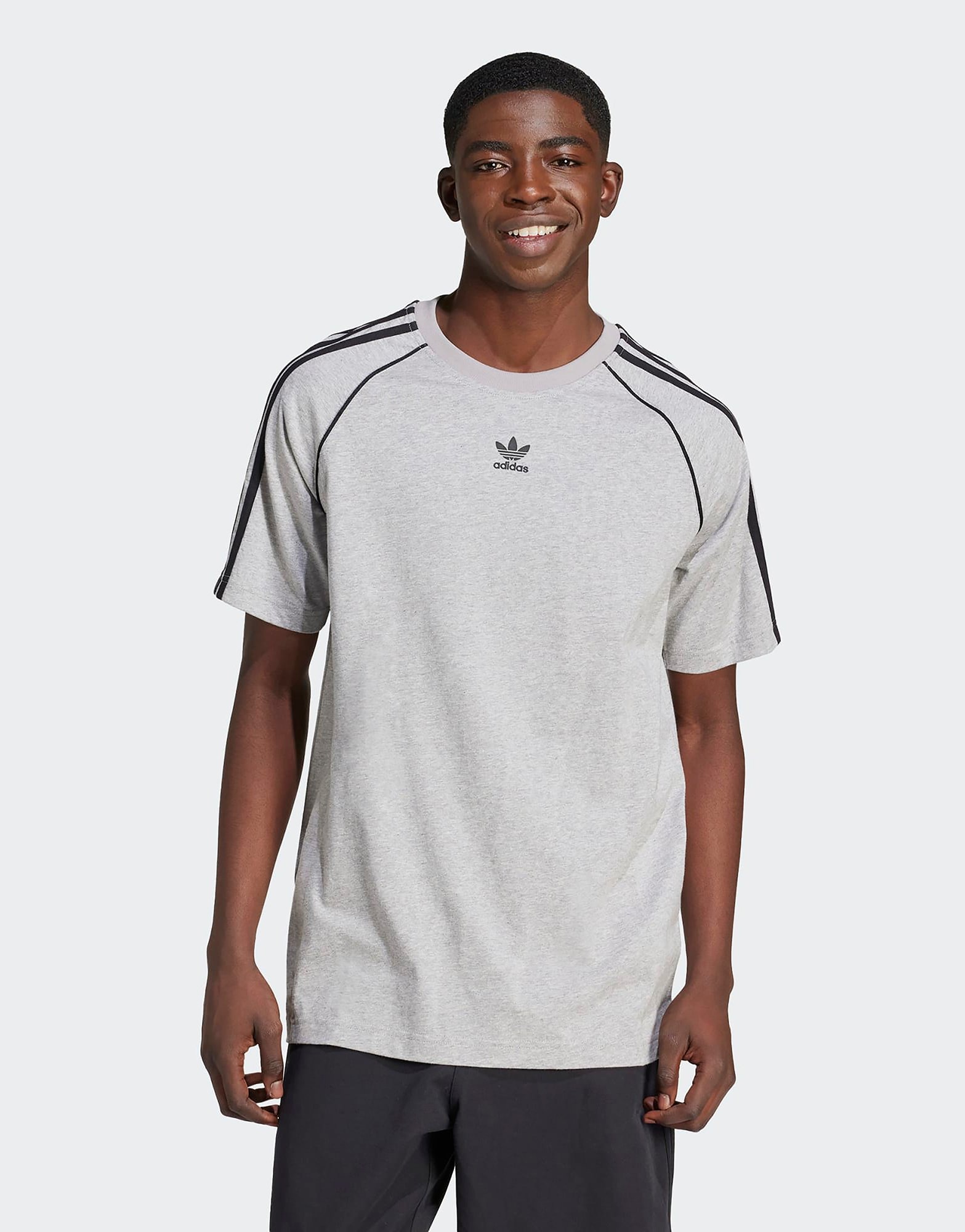 Grey adidas SST Tee | JD Sports UK