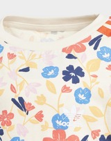 adidas Floral Radlerhose und T-Shirt Set