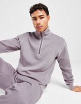 adidas Trefoil Essentials+ Dye Half Zip Sweatshirt