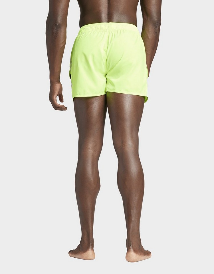 adidas 3-Stripes CLX Very-Short-Length Swim Shorts