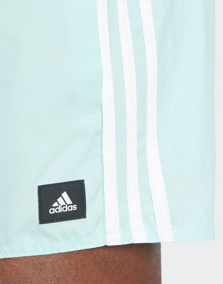 adidas 3-Stripes CLX Very-Short-Length Swim Shorts