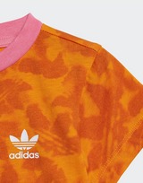 adidas Originals ชุดเซ็ตเด็กวัยหัดเดิน Summer Allover Print Skirt Tee