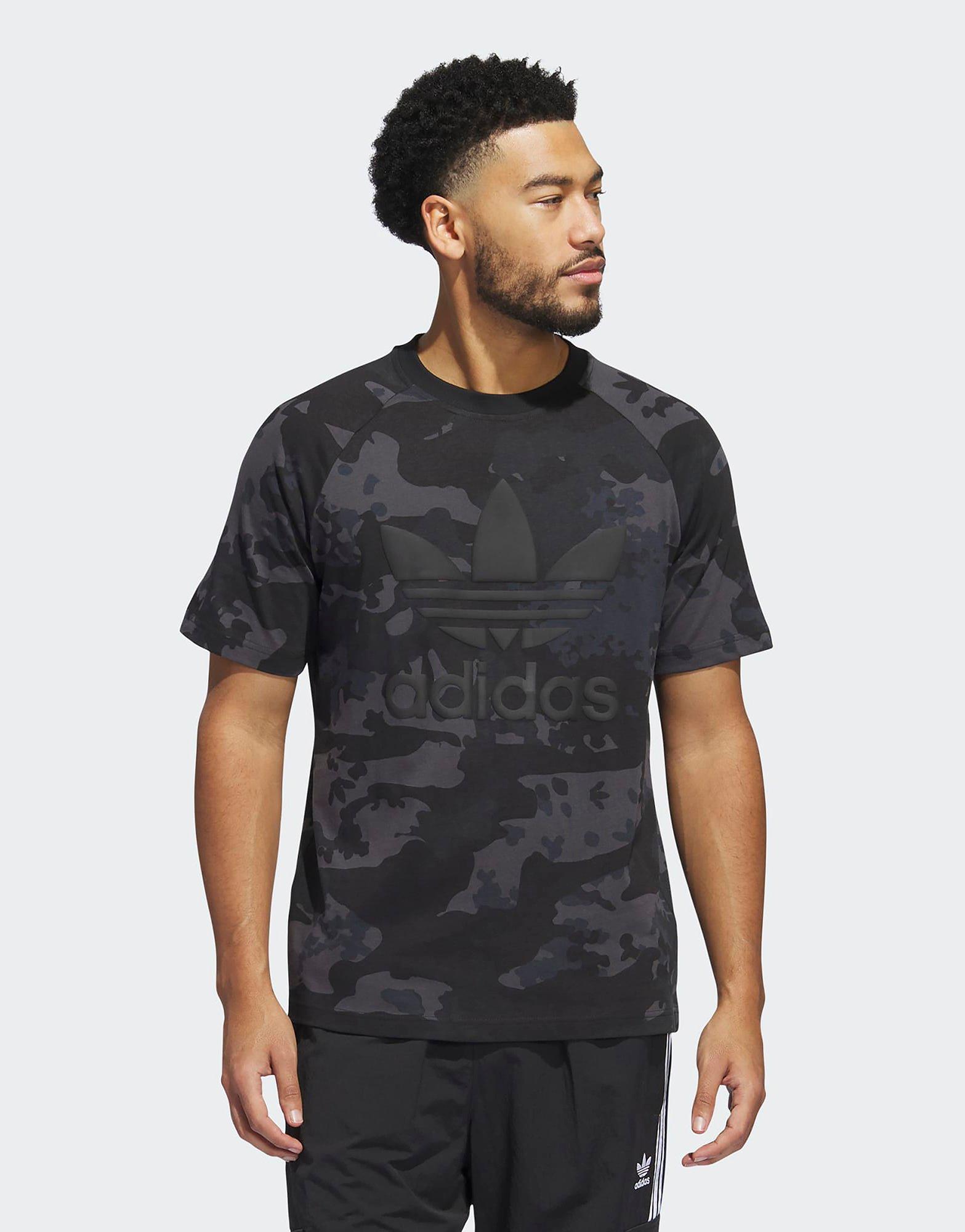 Mens adidas cheap camo shirt