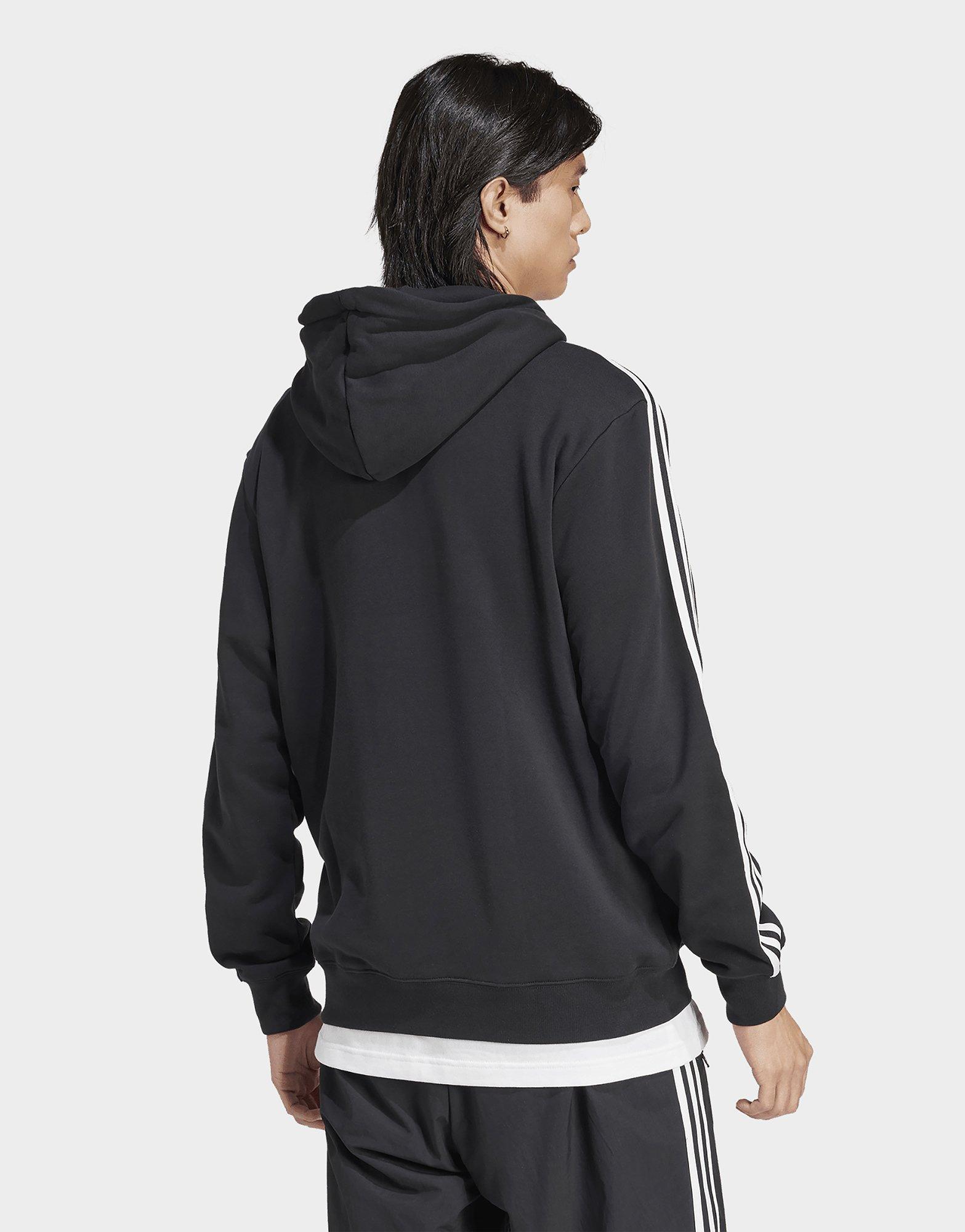 Black adidas Classic Mono Graphic Hoodie JD Sports UK