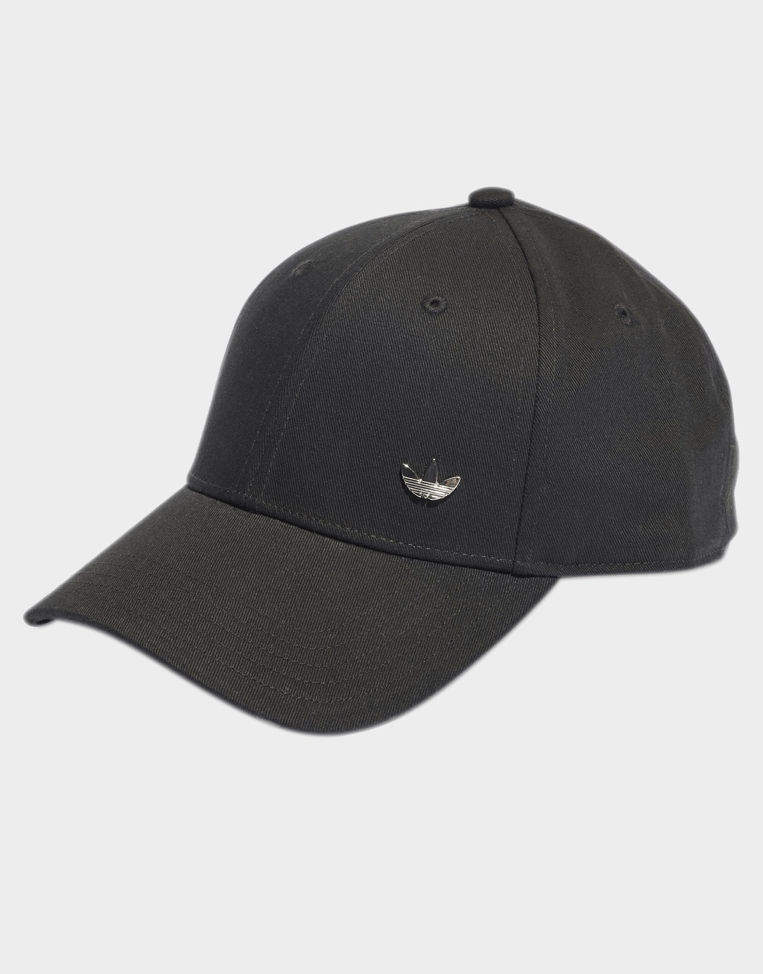 Black adidas Originals Metallic Trefoil Baseball Cap | JD Sports UK
