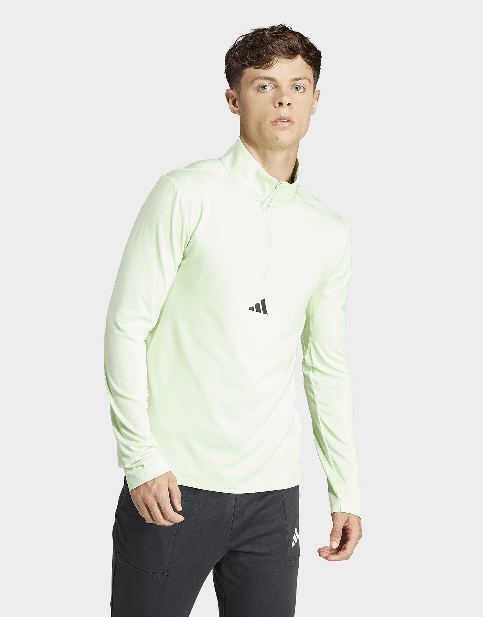 adidas Workout QuarterZip Oberteil Schwarz JD Sports Deutschland
