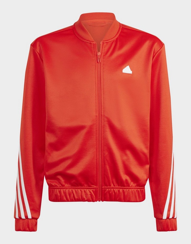 Red adidas Future Icons 3-Stripes Track Suit | JD Sports UK