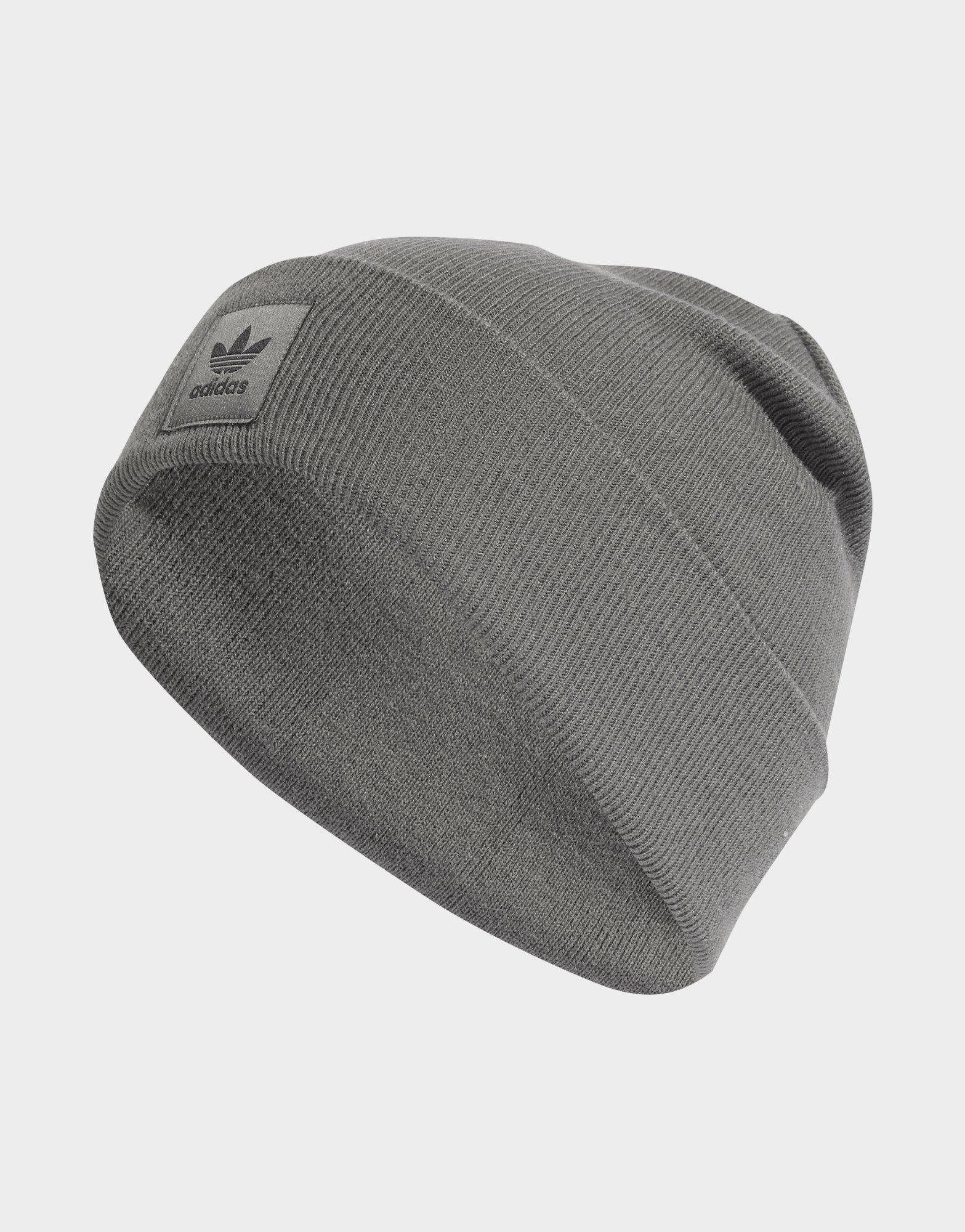 Adidas trefoil store beanie grey