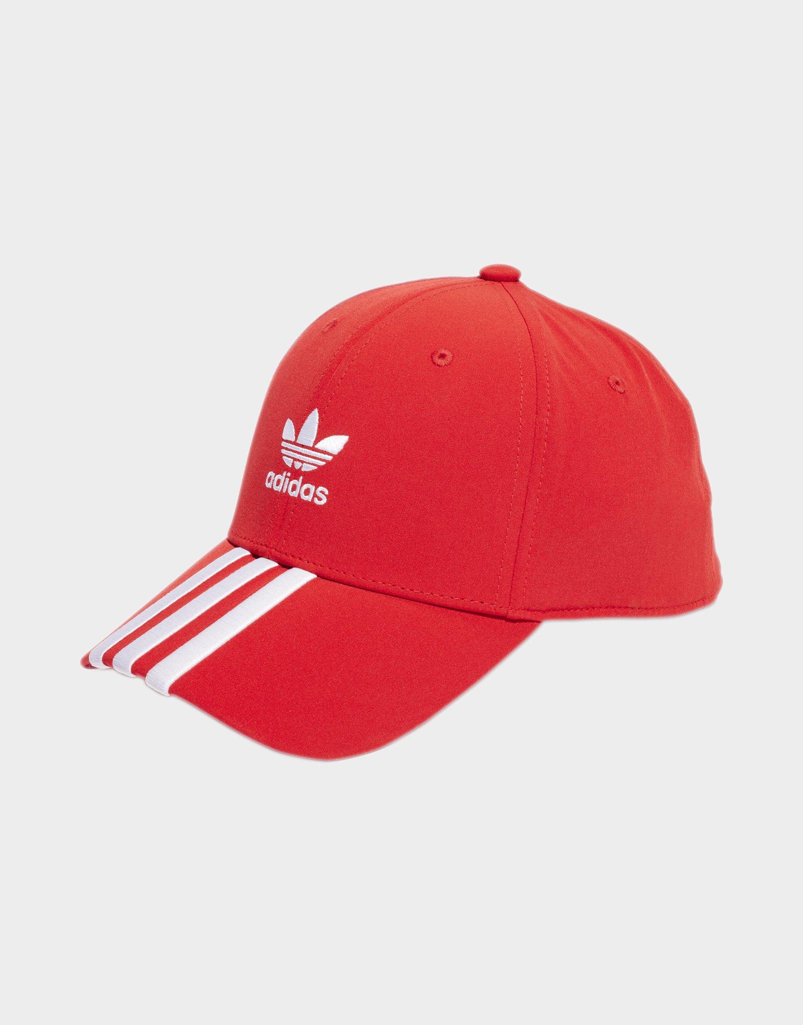 Adidas baseball store cap red