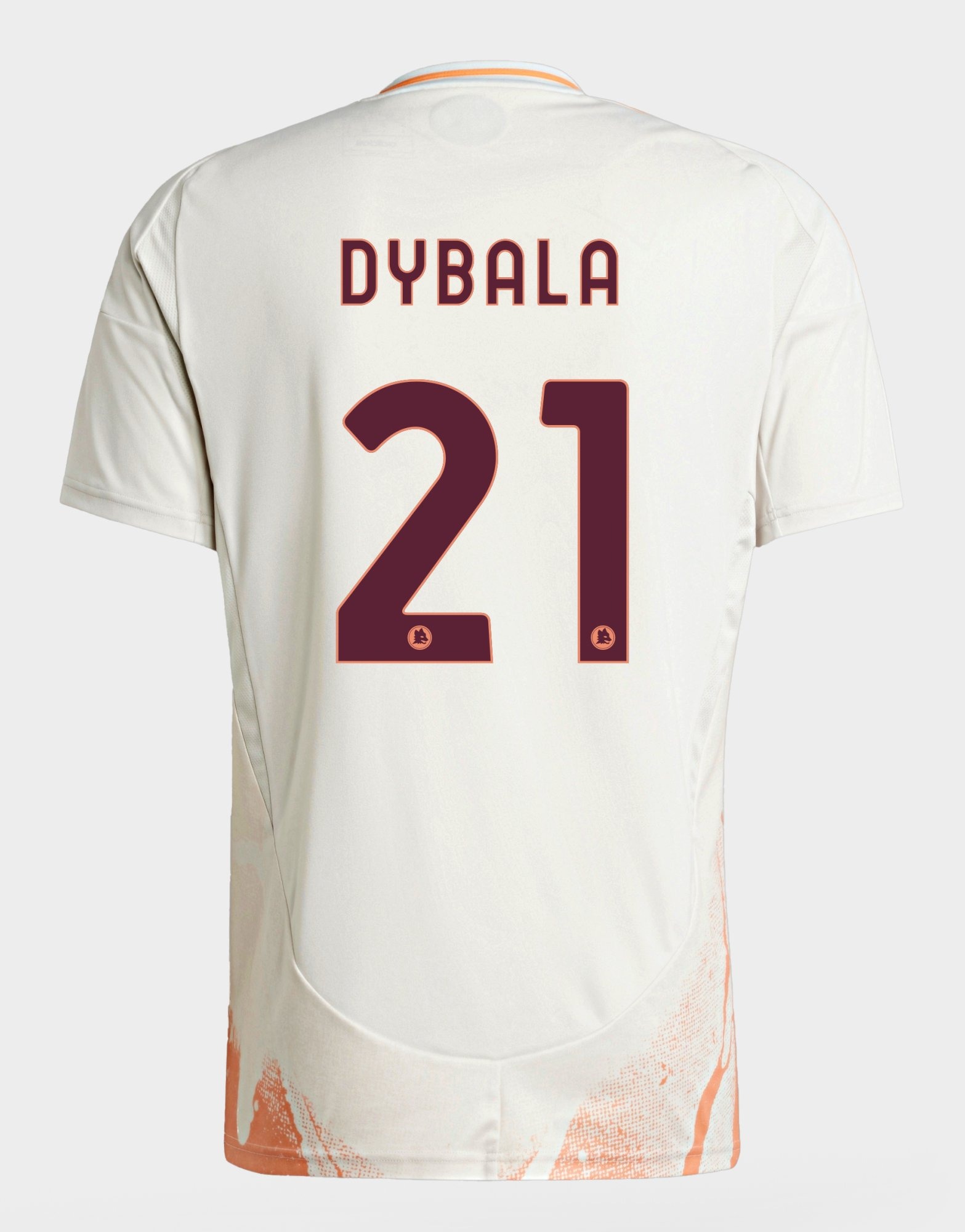 Grey adidas AS Roma 24 25 DYBALA Away Jersey JD Sports UK