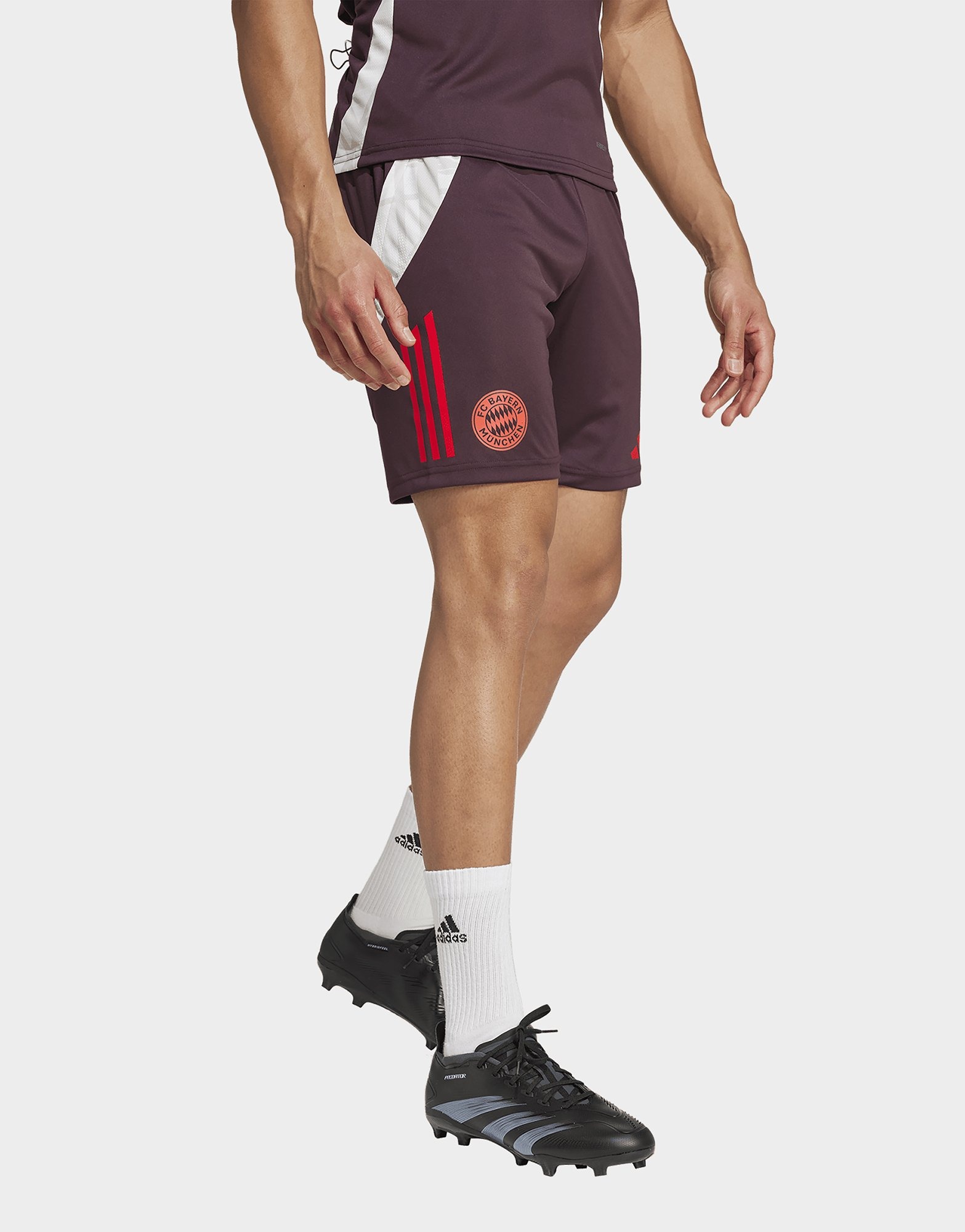 Red adidas FC Bayern Tiro 24 Training Shorts | JD Sports UK