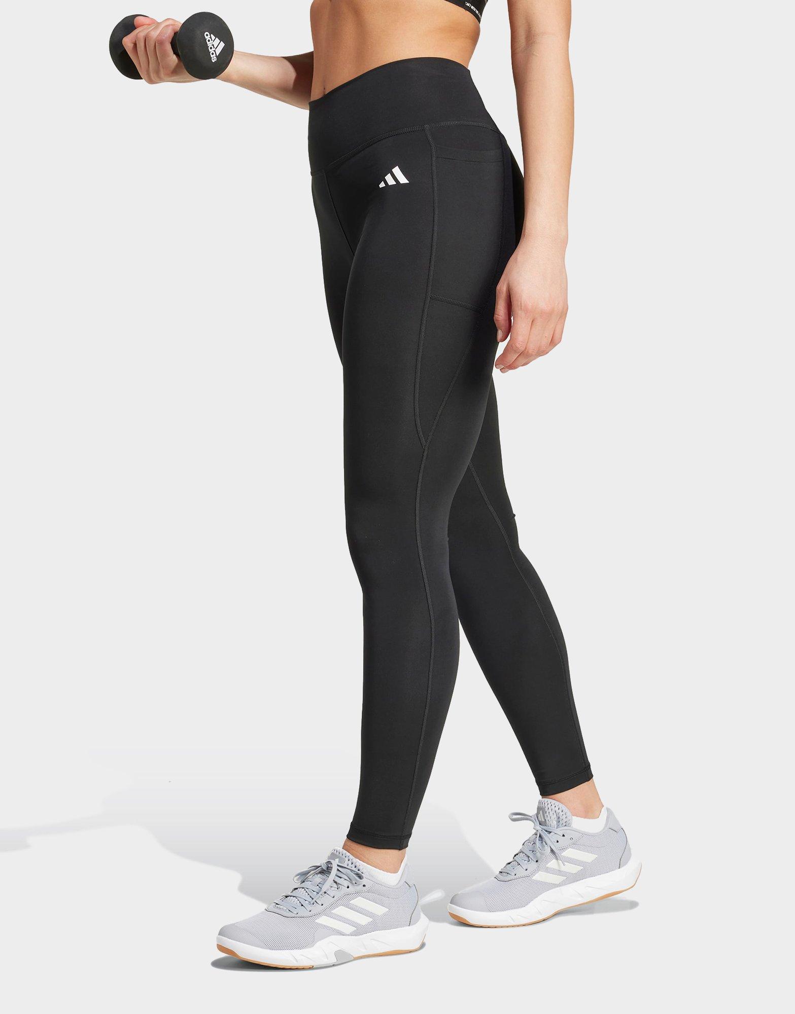 adidas Optimé Essentials Stash Pocket Leggings A Tutta Lunghezza