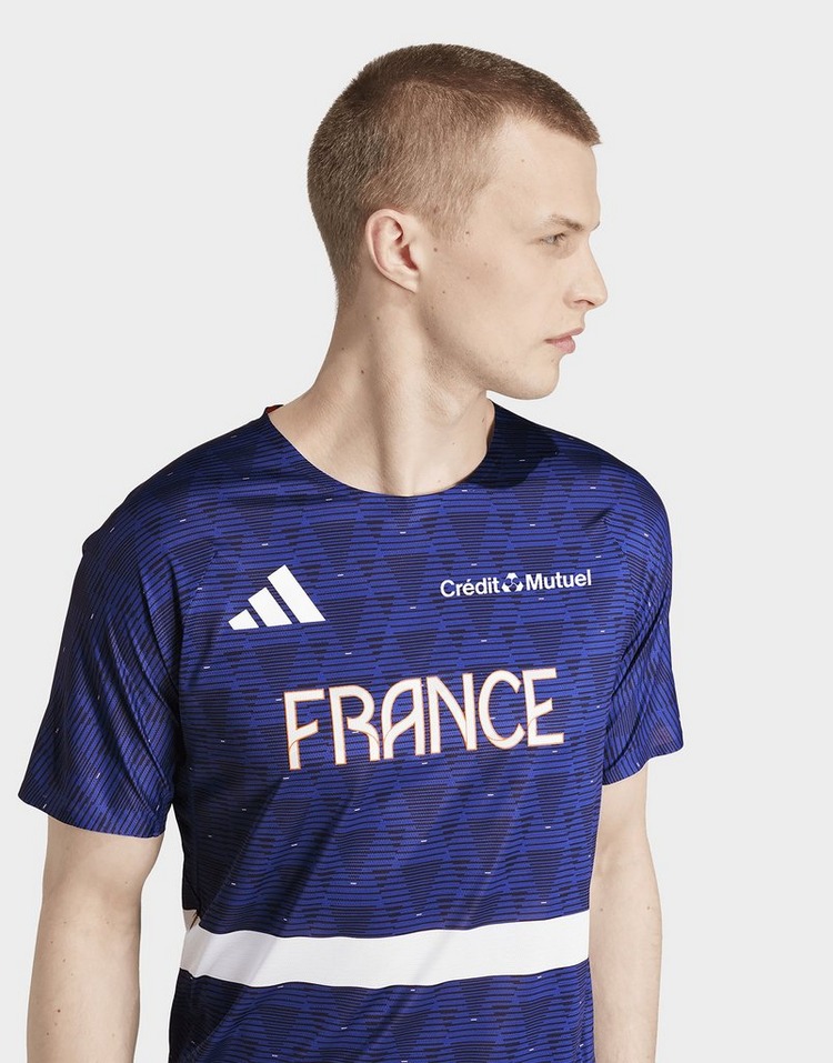 adidas Team France Athletisme Tee Men