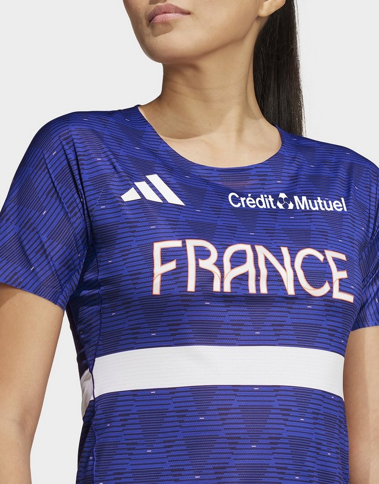 adidas Team France Athletisme T-Shirt Women