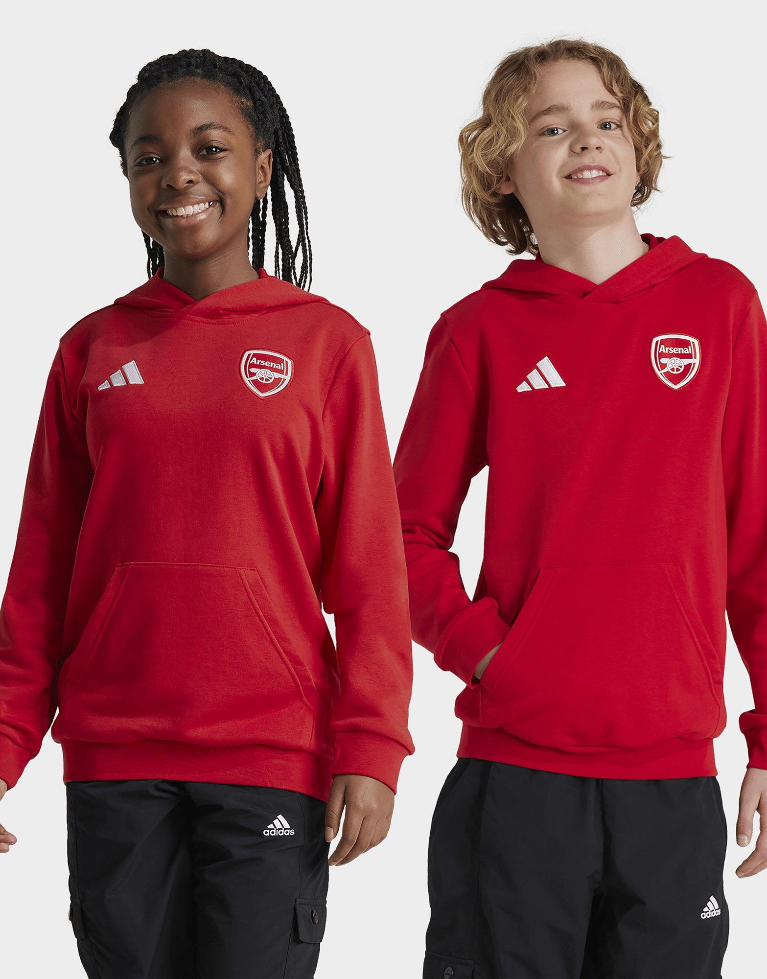 Red adidas Arsenal Hoodie Kids JD Sports UK